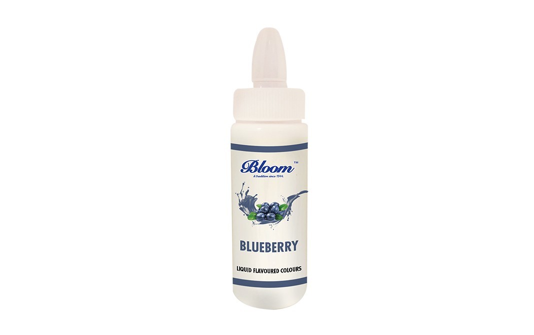 Bloom Blueberry Liquid Flavoured Colours    Plastic Bottle  500 millilitre